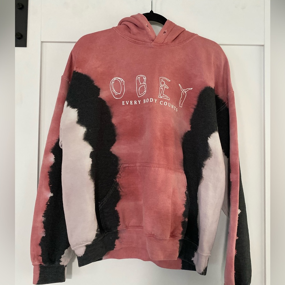 OBEY tiedye hoodie